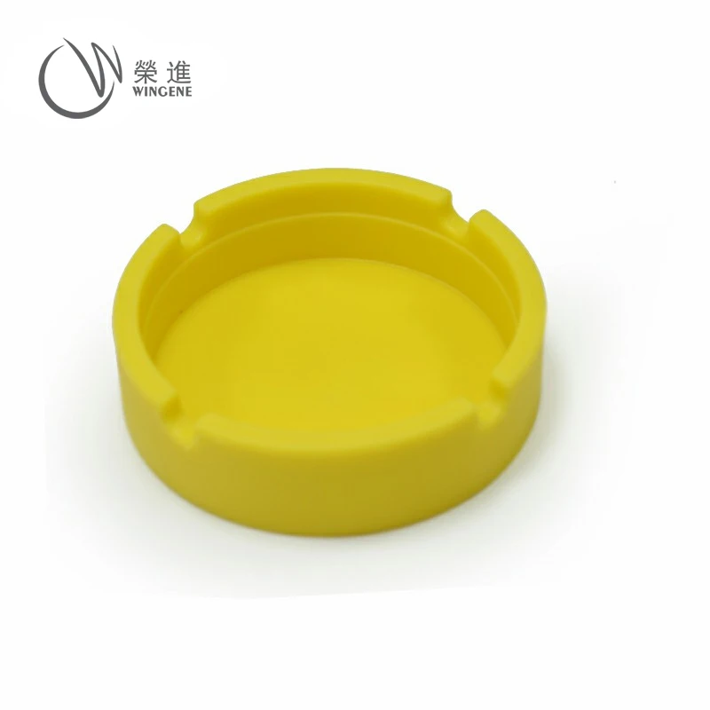 New Silicone Square Pocket Cigar Ashtray Cigarette Ash tray with Custom Logo Printed