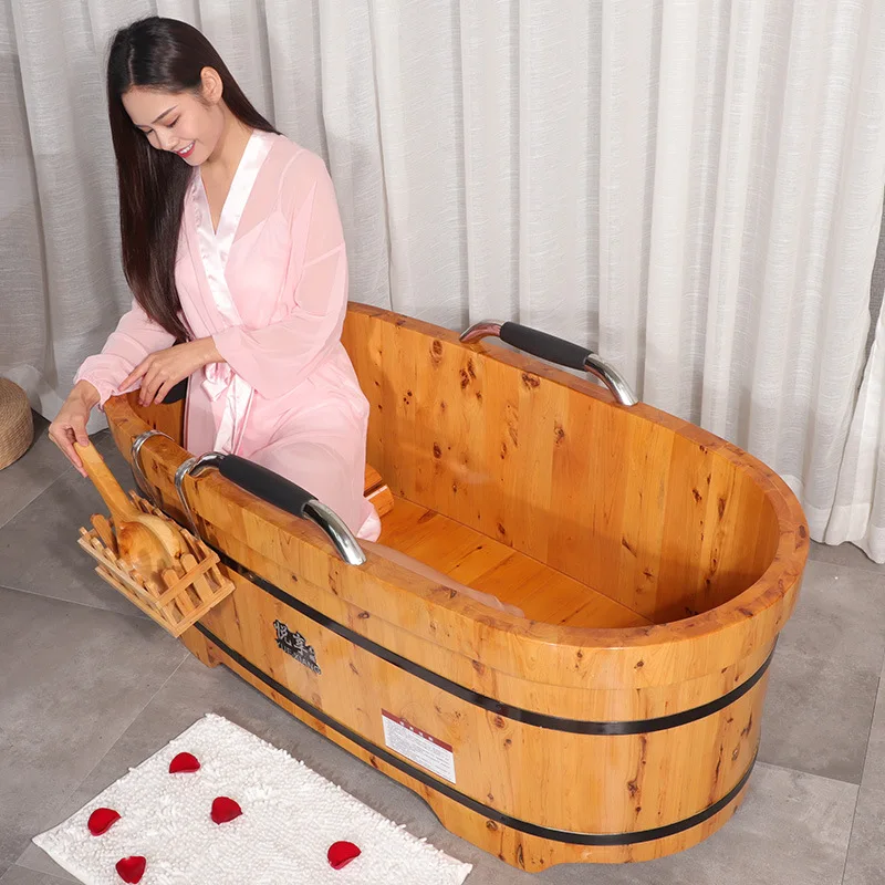 Foshan Ningjie ceder деревянная ванна с