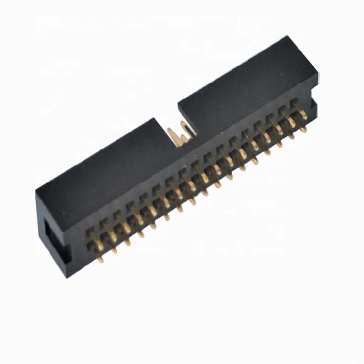 Штыревой разъем 2x11Pin, золотистый разъем с шагом 1,27 мм