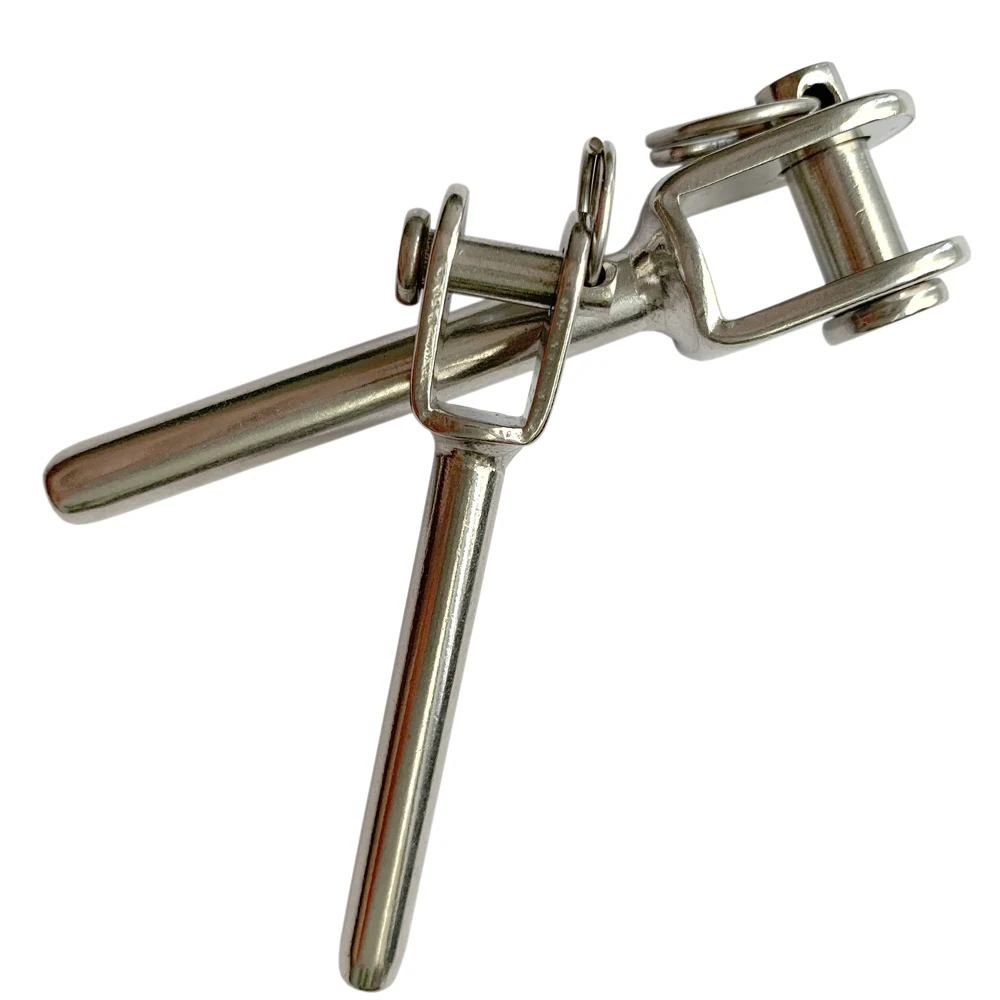 M5 A4 Stainless steel 316 swage fork jaw terminal