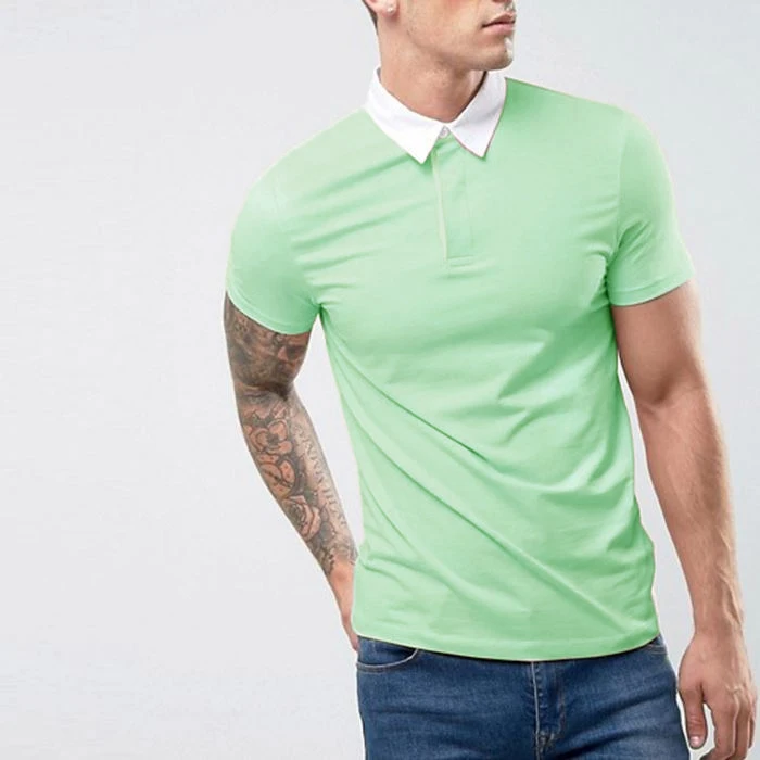 Best Quality Colorful Cotton Soft Golf Polo Shirt for Men