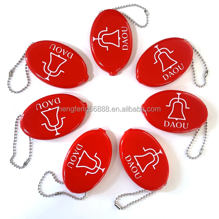 Hot sale service custom printing jelly change keychain silicone coin purse pvc pvc coin purse rubber coin purse for small change