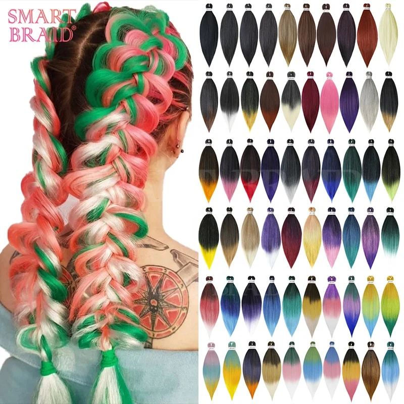 Nigeria South Africa Ready To Ship Different Types Of Weave Hair Fiber Curly Hair Synthetic Easy Braid
