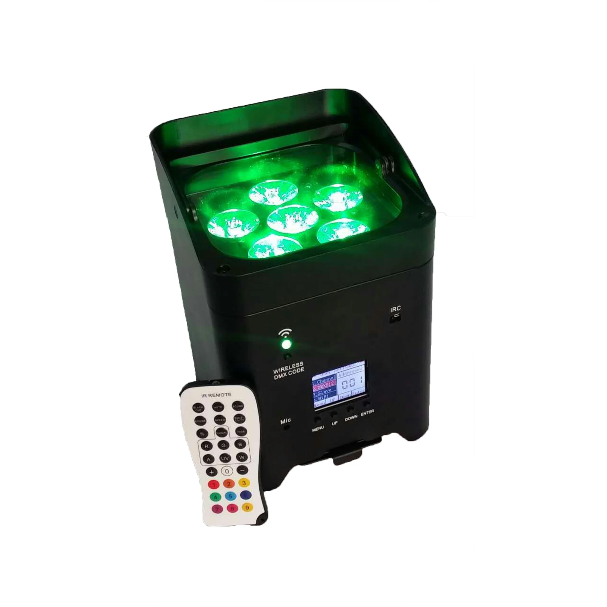 SY Led par 4*18W  6 in 1 battery wireless par light suitable party night club music show