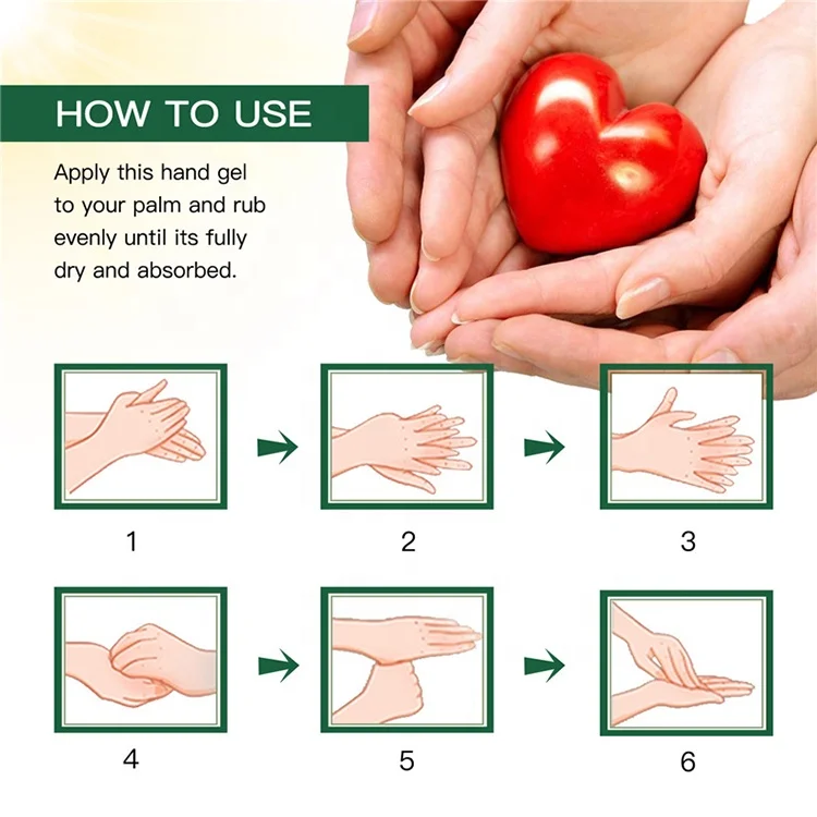 OEM/ODM Aloe Vera Hand Sanitizer GEL Disinfection Fast Dry Moisturizing hand soap