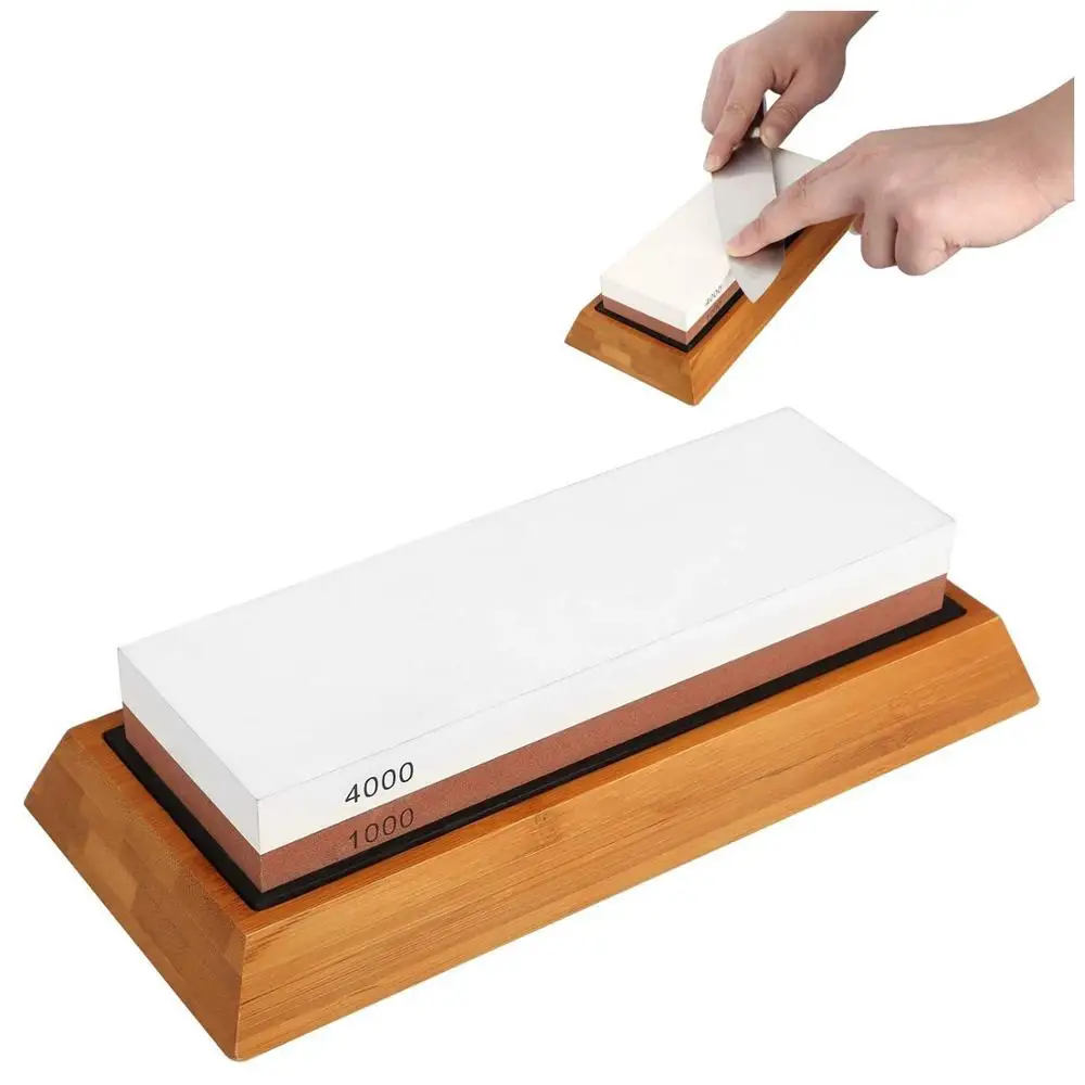 
Best Seller 1000/4000 Whetstone Sharpening Stones Knife Sharpener 