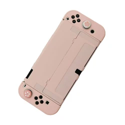 Хит продаж, прозрачный чехол с переключателем OLED, игровые аксессуары NS, ударопрочный разноцветный Чехол-книжка с прозрачным принтом