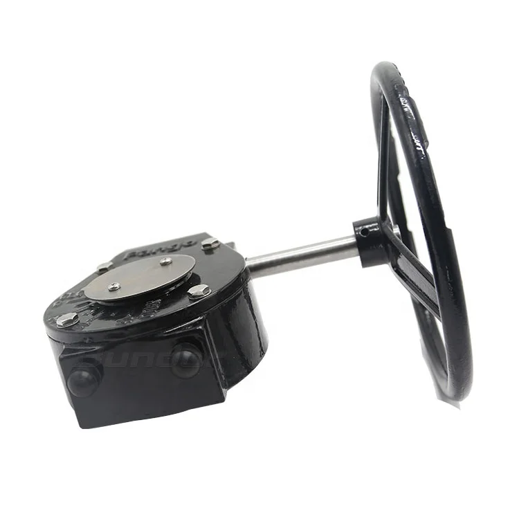 Bundor HT200 cast iron gearbox for valves with handwheel