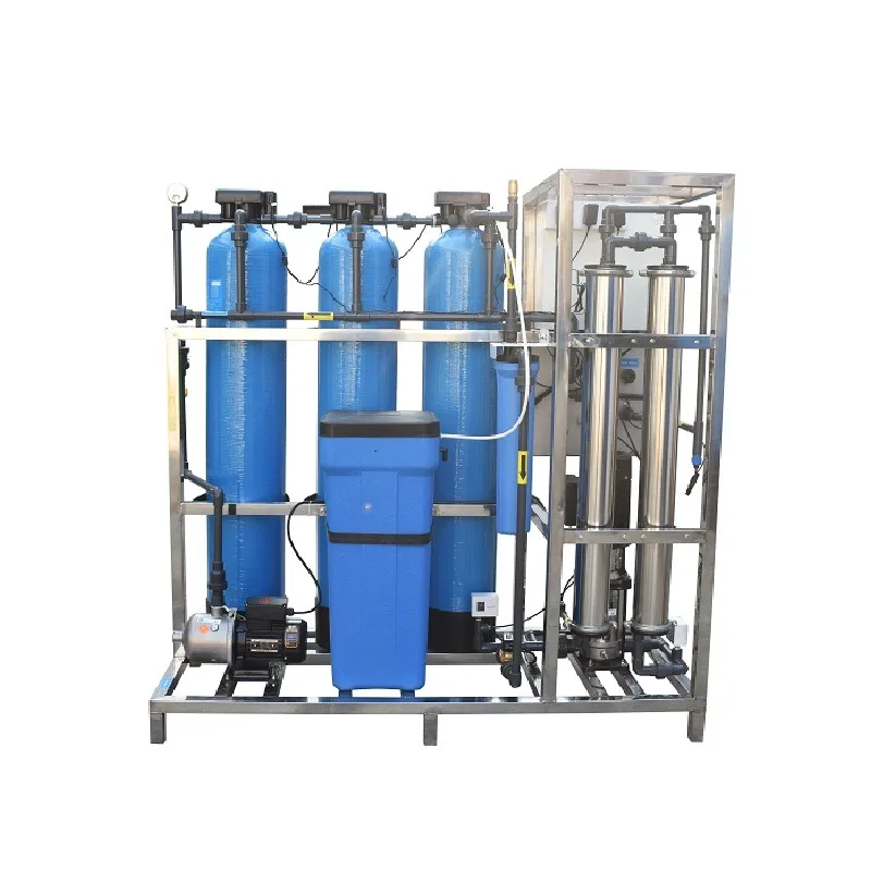 500lph 250lph  Reverse Osmosis Water Purification System Industrial Water Treatment Plant