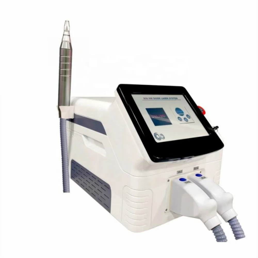 2023 new type 2in1 808nm diode laser  for hair removal add pico laser machine  for tattoo removal