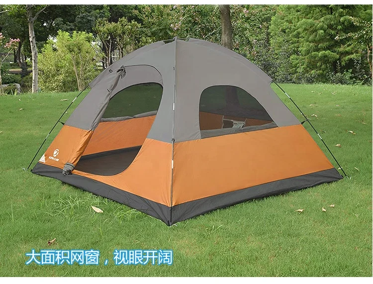 
Camping Portable Tents from Suppliers Four-season Tent Canvas Two Bedrooms & One Living Room Silverline >3000 Mm ST-CT1123001 