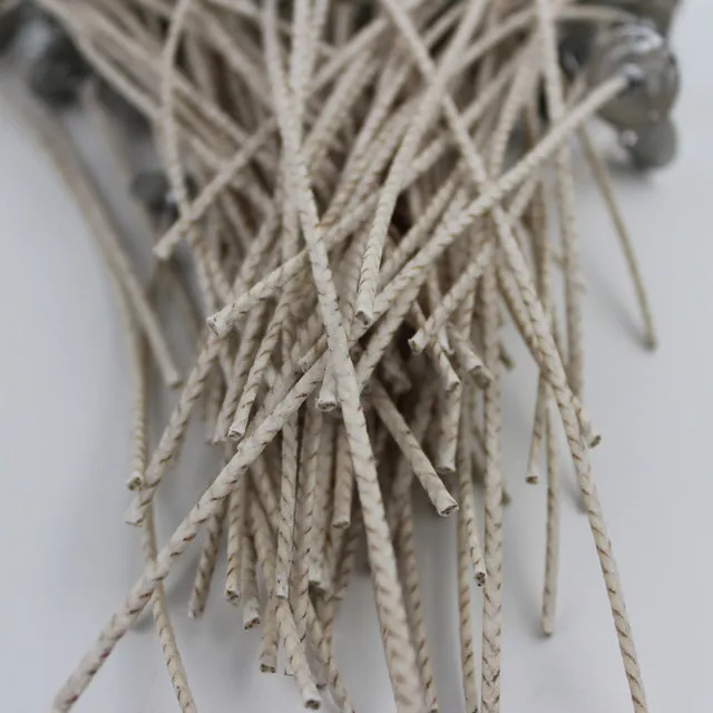 Soy Wax Candle Wick,Cotton & Paper Interwoven core for Candle Making,Candle DIY