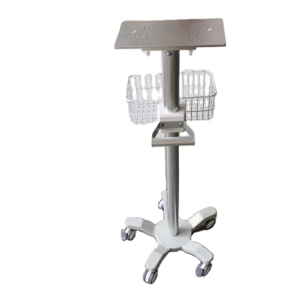 High Quality China Aluminum Alloy Material Cart Hospital Equipment Trolley for Sale