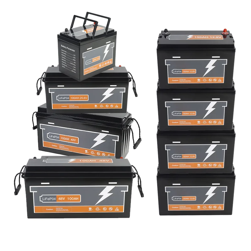 6000 циклов 36V 48V 60V Инвертор литий-ионный аккумулятор 12V 24V 100Ah 200Ah 300Ah BMS Солнечный lifepo4 с bluetooth