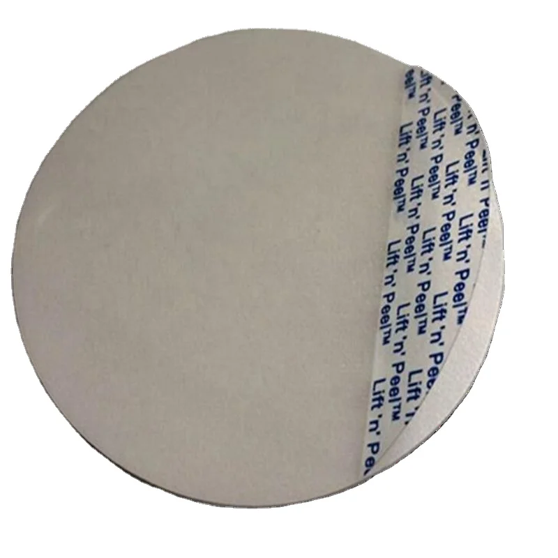 High quality Lift N Peel clean peel off aluminum foil induction seal liner for beverage/health products bottles