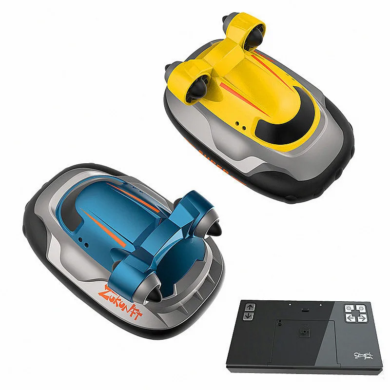 RC Boat Outdoor Mini Motor Boat rc Ship Model Remote Control Toy yellow for kids
