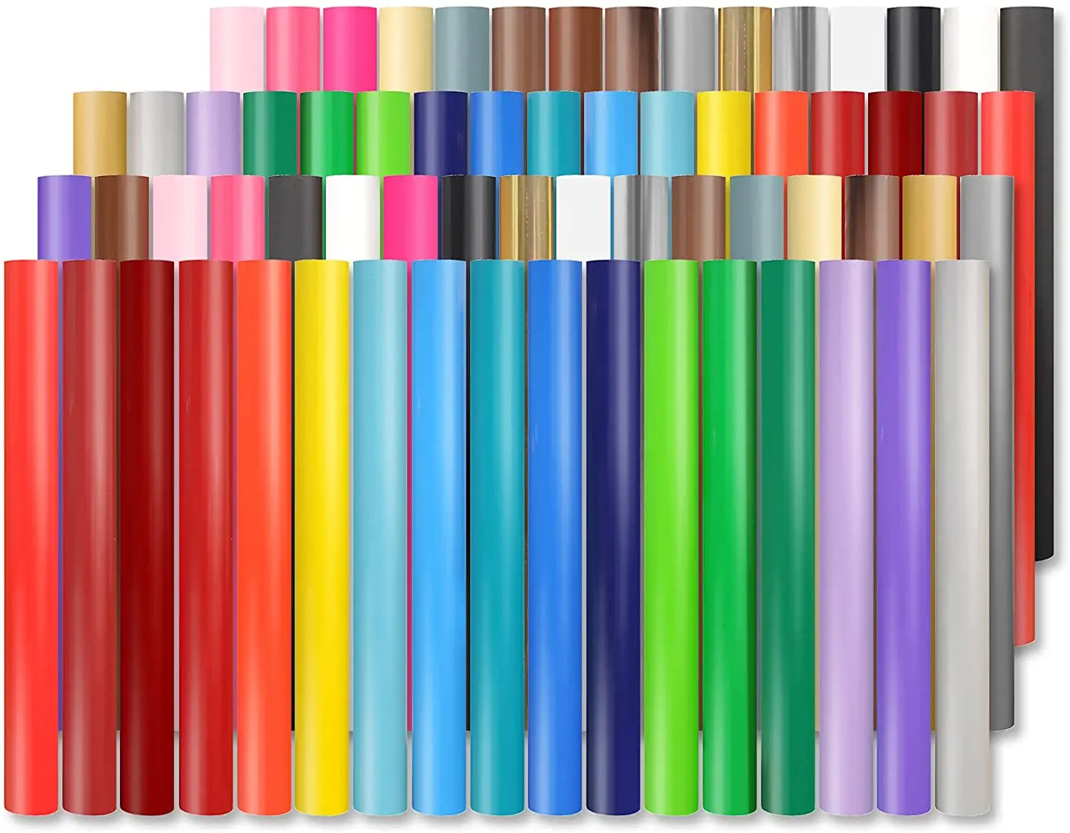 Wholesale Advertising Oracal 651 Self Adhesive Vinyl Color Cutting Vinyl Glossy Matte Colorful Sticker Roll for  Cutting Plotter