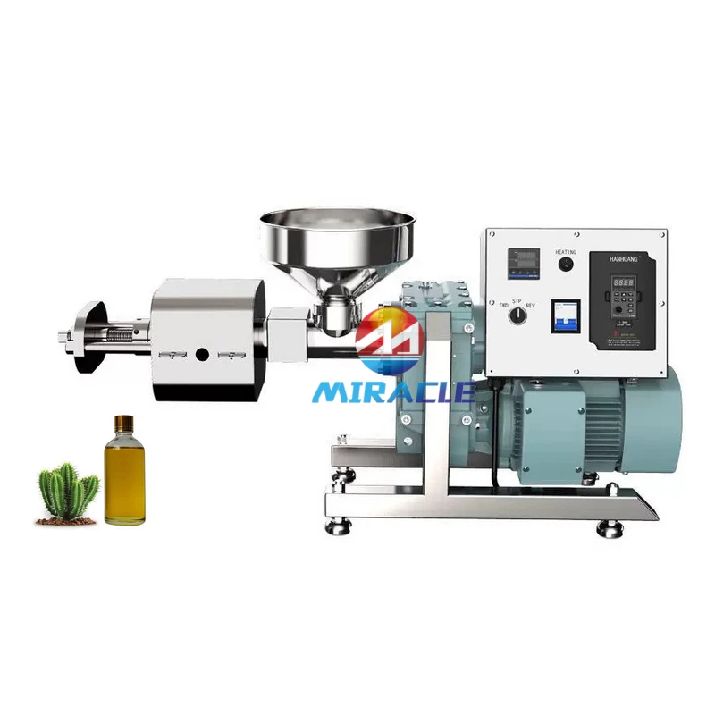 Factory Supply Screw Niger Seeds Oil Press Machine Hot Cooking Oil Presser For Sale