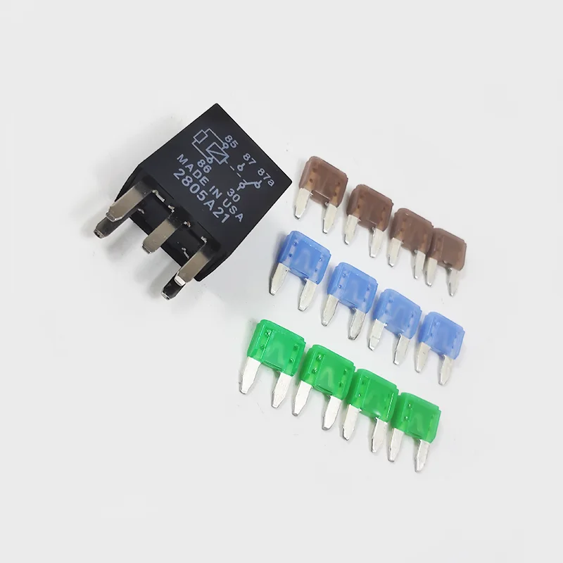 Для предохранителя BRP seadoo jetski, предохранитель, реле мощности зеленый: 30Ah коричневый: 5Ah синий: 15Ah