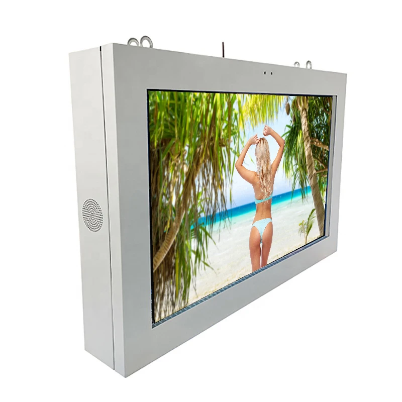 75 inch 4k large size outdoor waterproof lcd TV With AR glass