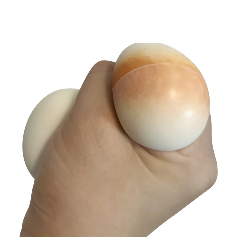 Hot Selling Factory Soft TPR Toy Pressure Relief Coconut Shaped Squishy Fruit Toys Anti Stress Squeeze Toys For Kids