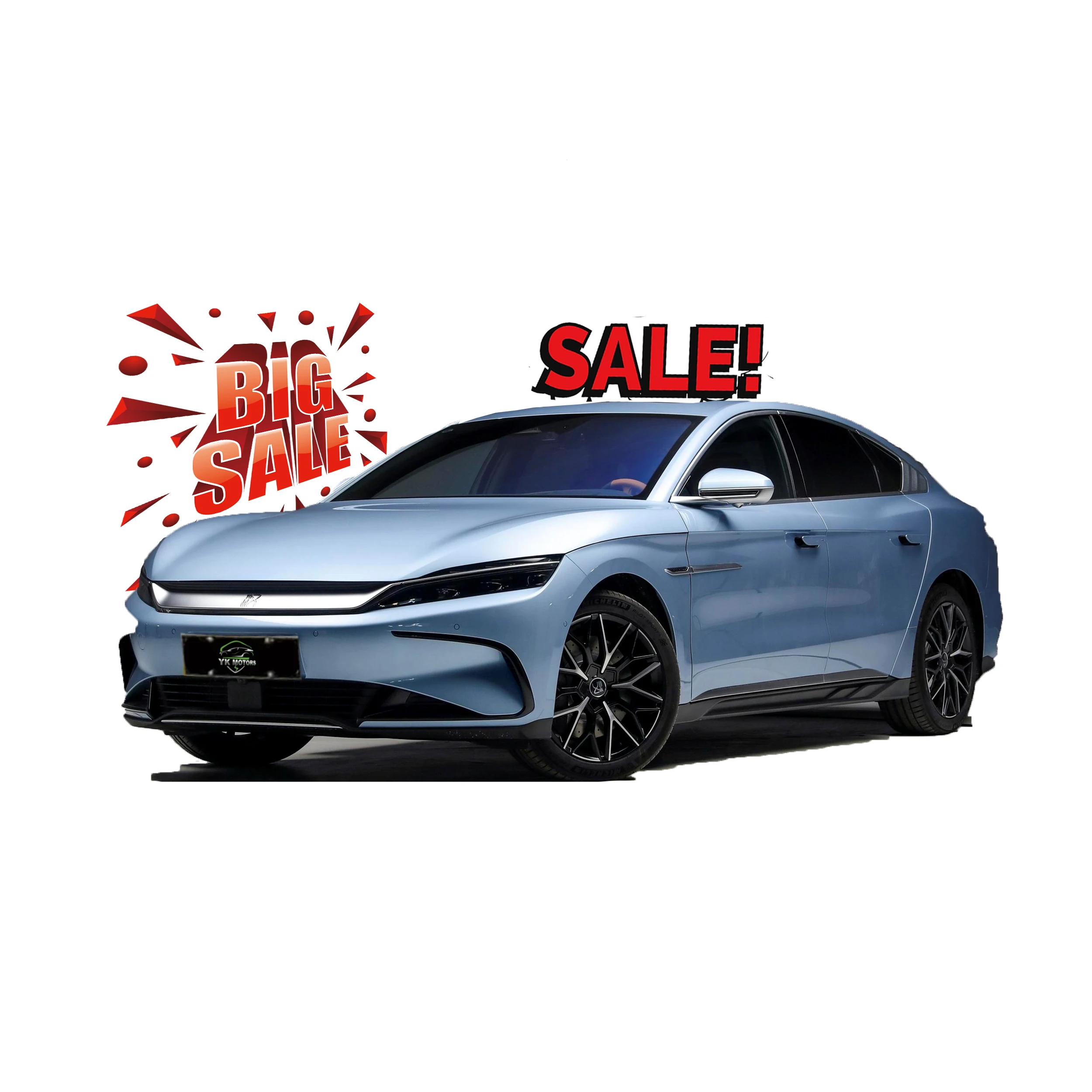 YK MOTORS Byd HAN EV 2024 4x4 180(245Ps) 715KM Range High Performance Lowest Price Version High Quality New Car