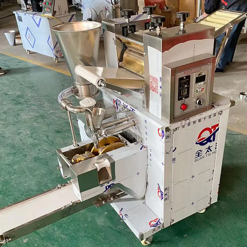 Industrial Dumpling Filling Machine Line For 100 Maker Automatic Steamed Samosa Making Price