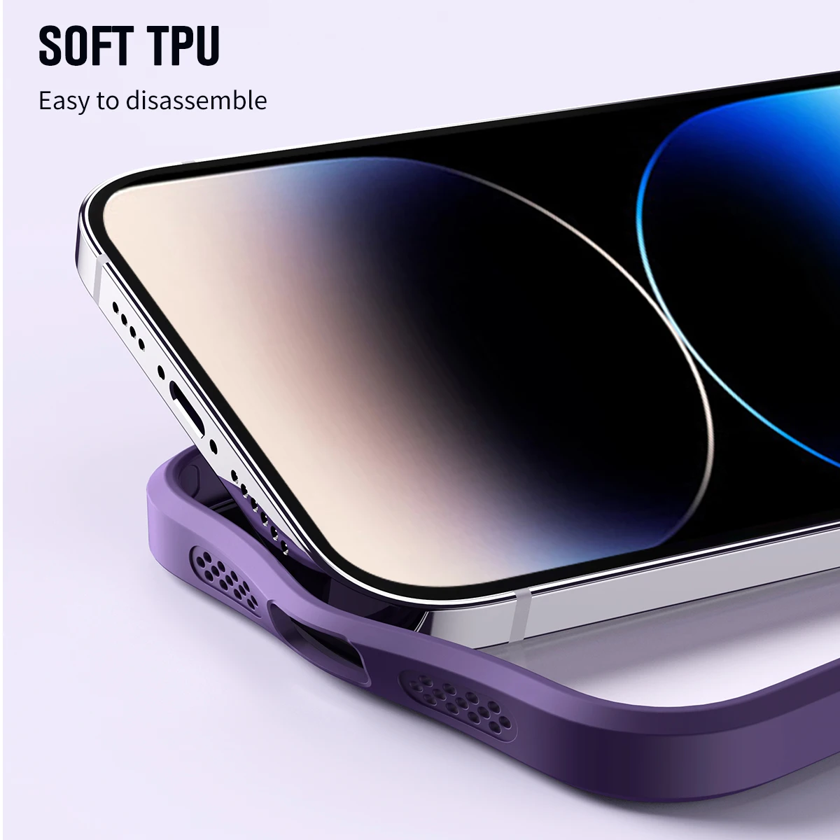 Built-in Ring Stand Military-Grade Protection Magnetic Phone Case for iPhone 14 Pro Max Classic Kickstand Case