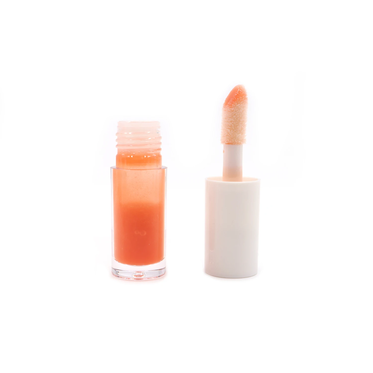 No Logo Plumping Lip Gloss Natural Smooth Fine Organic Lines Hydrating Makeup Vegan Lip Oil