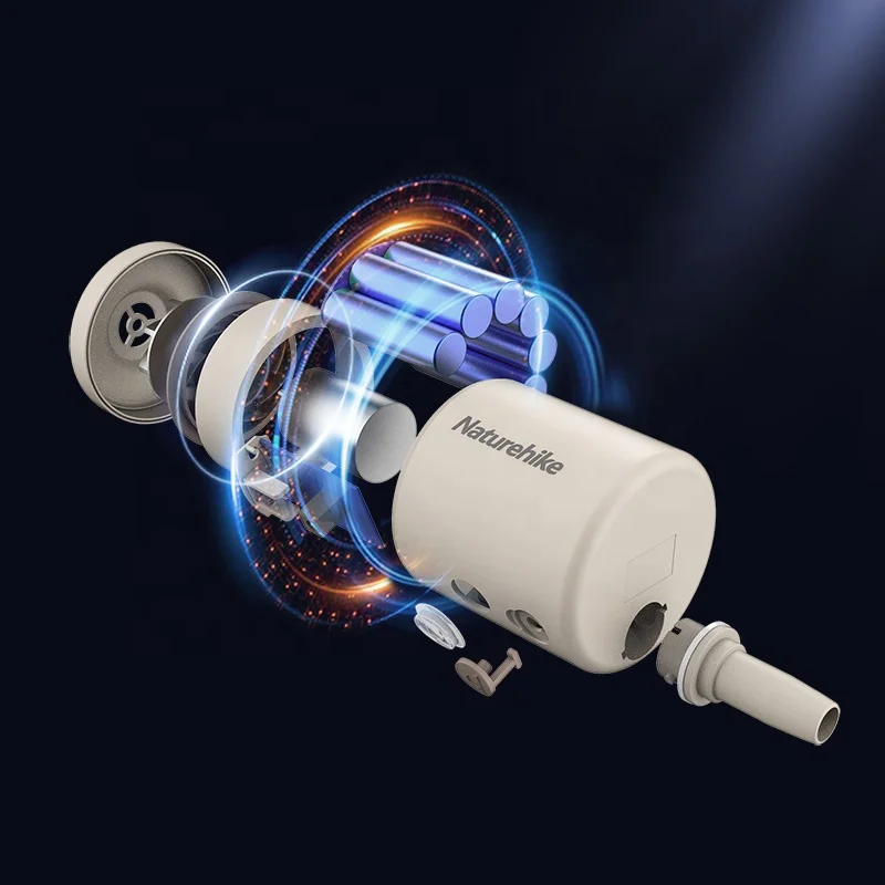 Naturehike outdoor camping High-Power 5000mAh lithium battery car charger version electric air pump