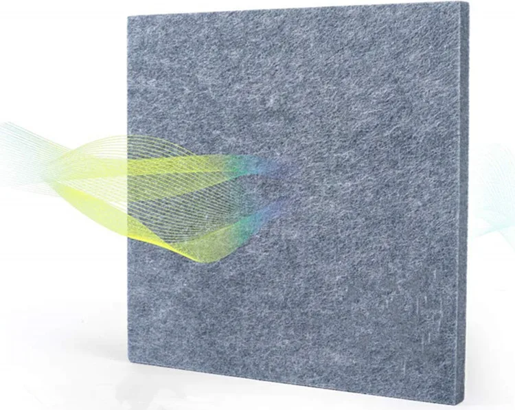 Sound Absorber Panels Sound Proof Padding polyester fiber Acoustic Treatment wall Panels