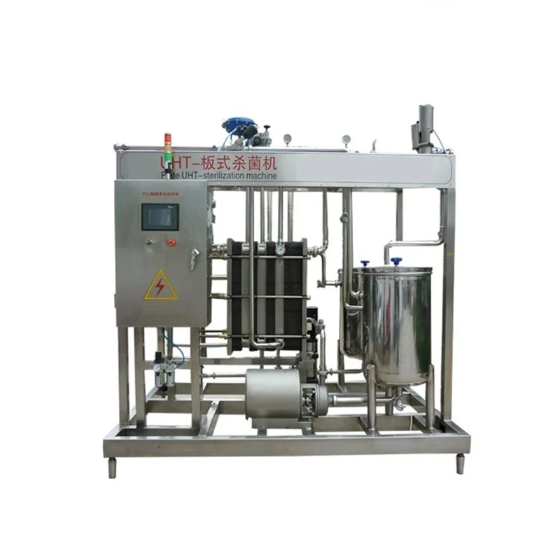 1000L plate-type UHT food sterilizer for tomato paste