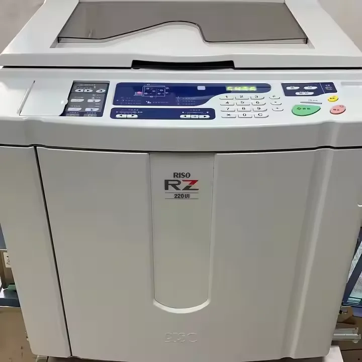 130ppm A3 Paper Digital Duplicator For RISO RZ 220 High Speed Printer  EZ 230 530 630 570 670 770 970 MZ730 Refurbishes Machine