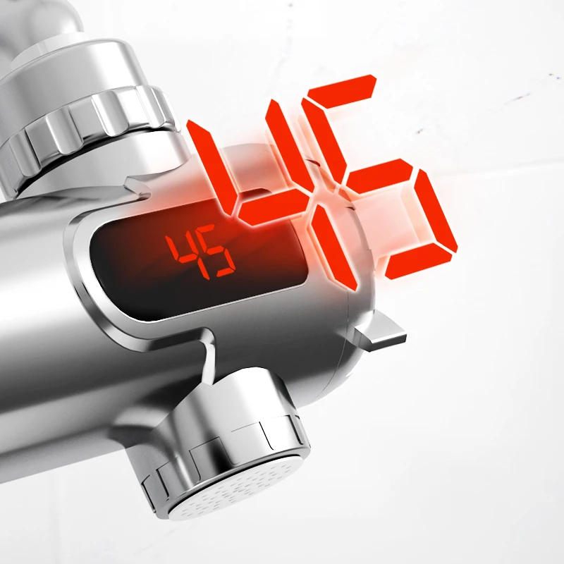 Advanced Technology New Design Led Instant Electric Water Heater Faucet Hot Tap Heating Electric Faucet With Digital Display