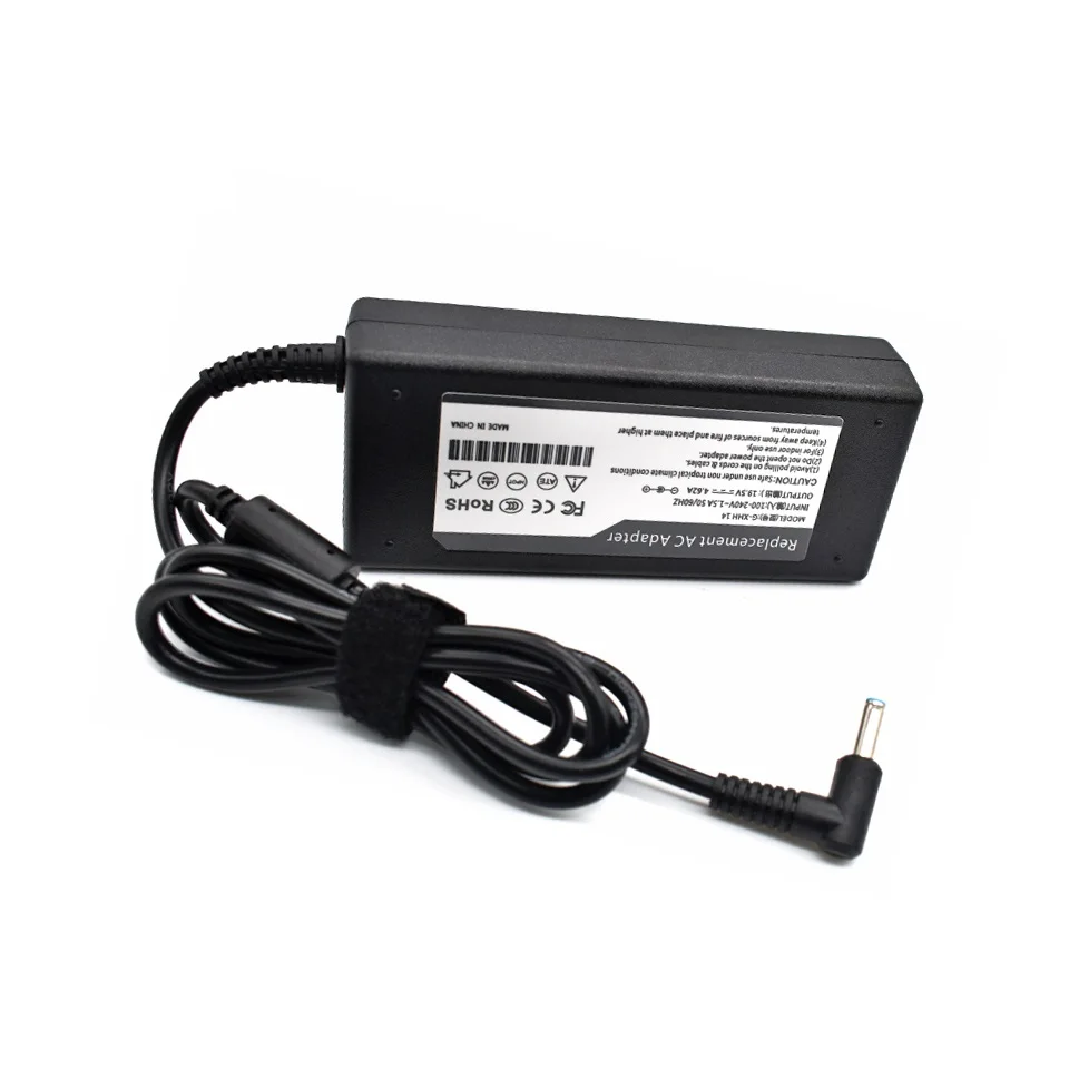 Direct Manufacturer 90W 19.5V4.62A 4.5*3.0mm pin laptop power adapter  for HP