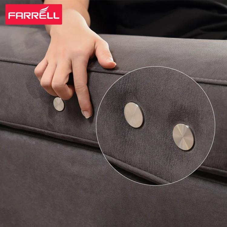 Factory sofa bed furniture divano letto ad angolo moderno L shape couch fabric multifunction bed sofa cum bed fittings