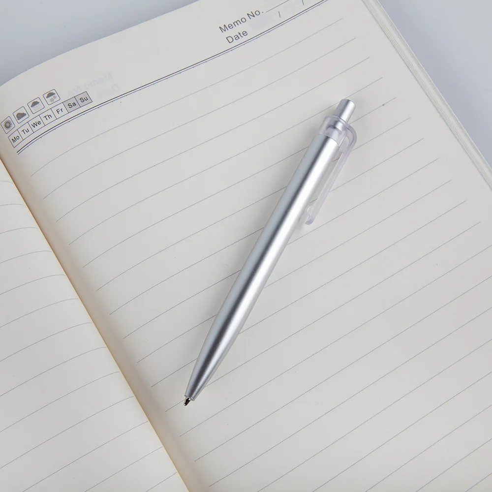 Factory Direct Sales Parker Ballpoint Pens Luxury Silver Non-toxic Plastic Silver Pen Gift Set Office Supplies