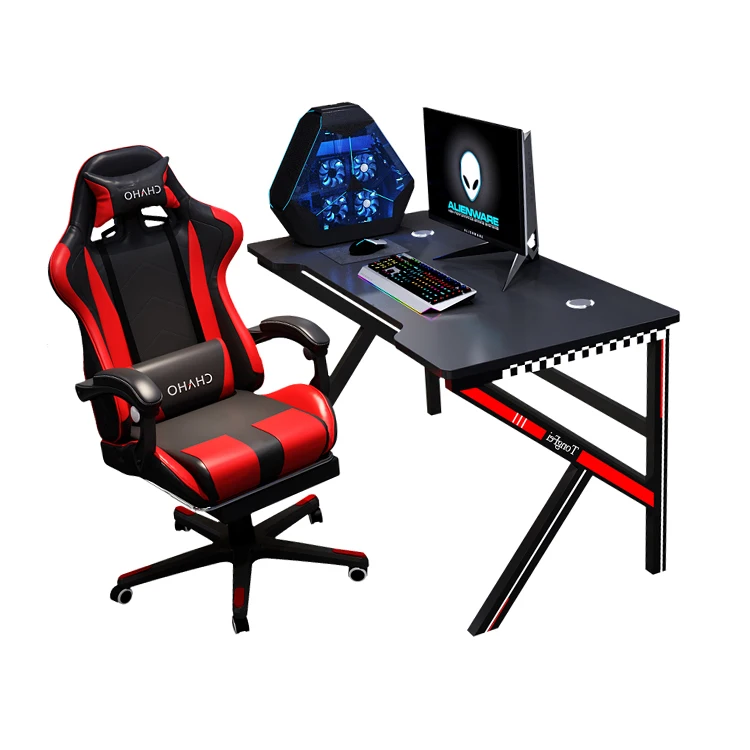 
E-sports style player office home computer desk for sale 