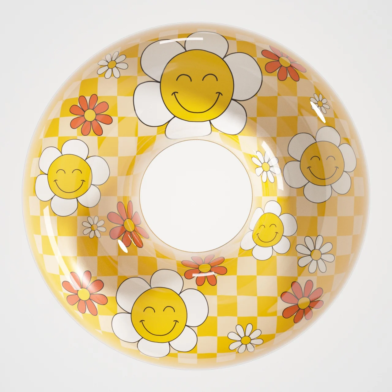 Adult Kids Inflatable Swimming Rings Portable Floating Circle Pool Swim Ring Buoy Swimming Pool Equipment