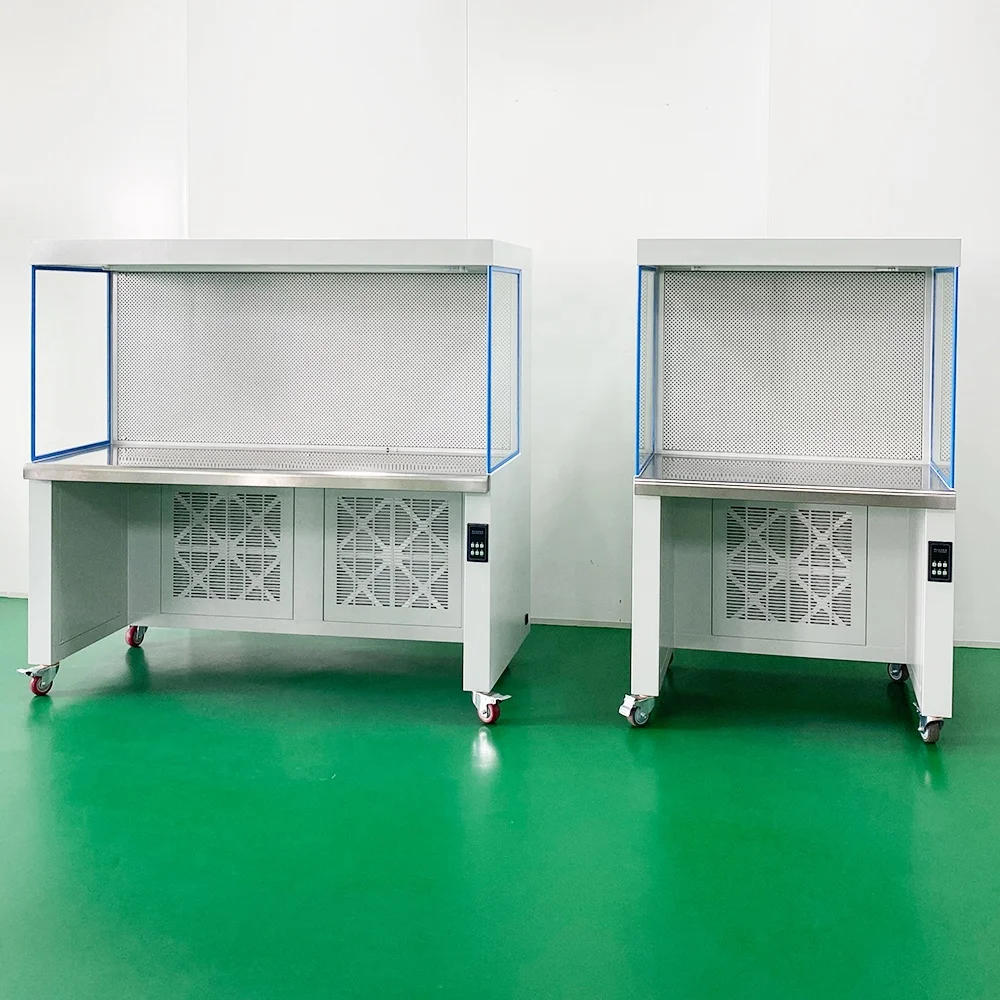 Horizontal Type Laminar Flow Cabinet CE certified Laminar Flow Hood microprocessor control Clean Bench
