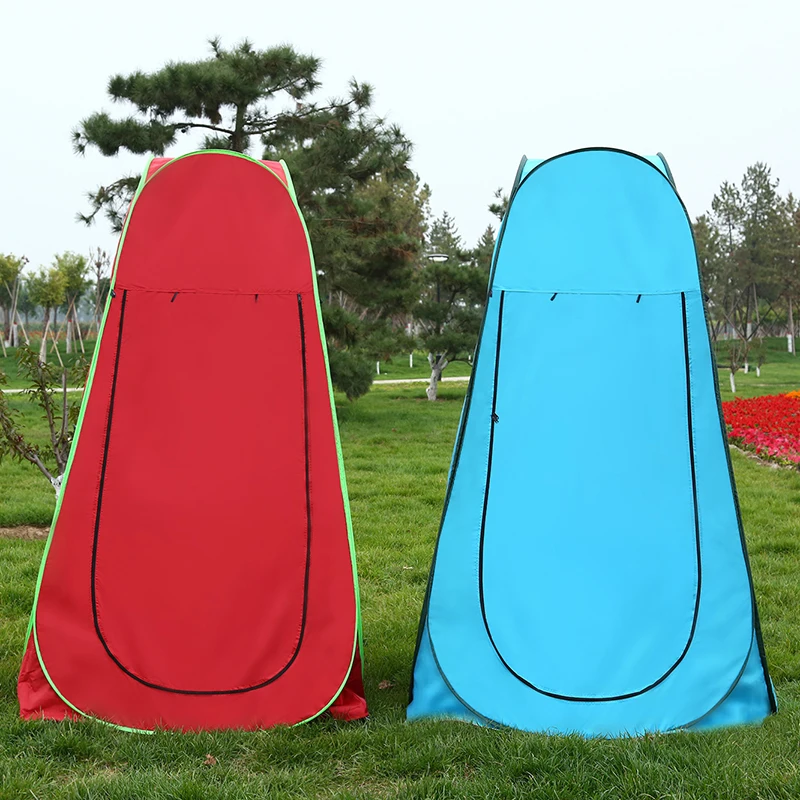 Wholesale Outdoor Pop Up Shower Tent Camping Toilet Portable Dressing Room Rain Shelter 1.9M