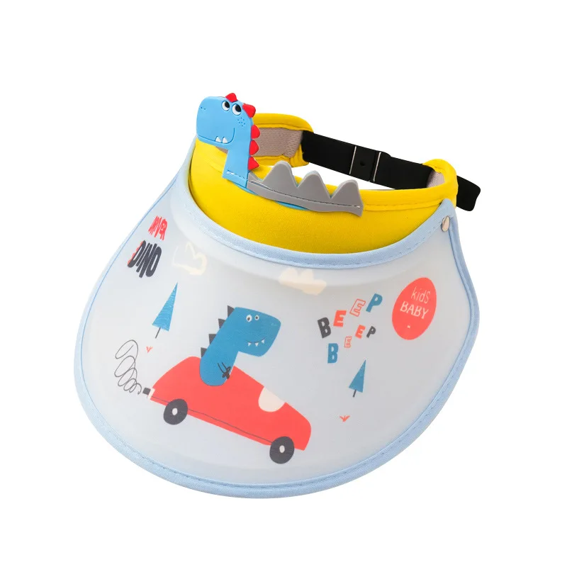 RTS Spring Summer Cartoon Dinosaur Kids Hat Children Caps Children Summer Top Cap for Boy and Girl