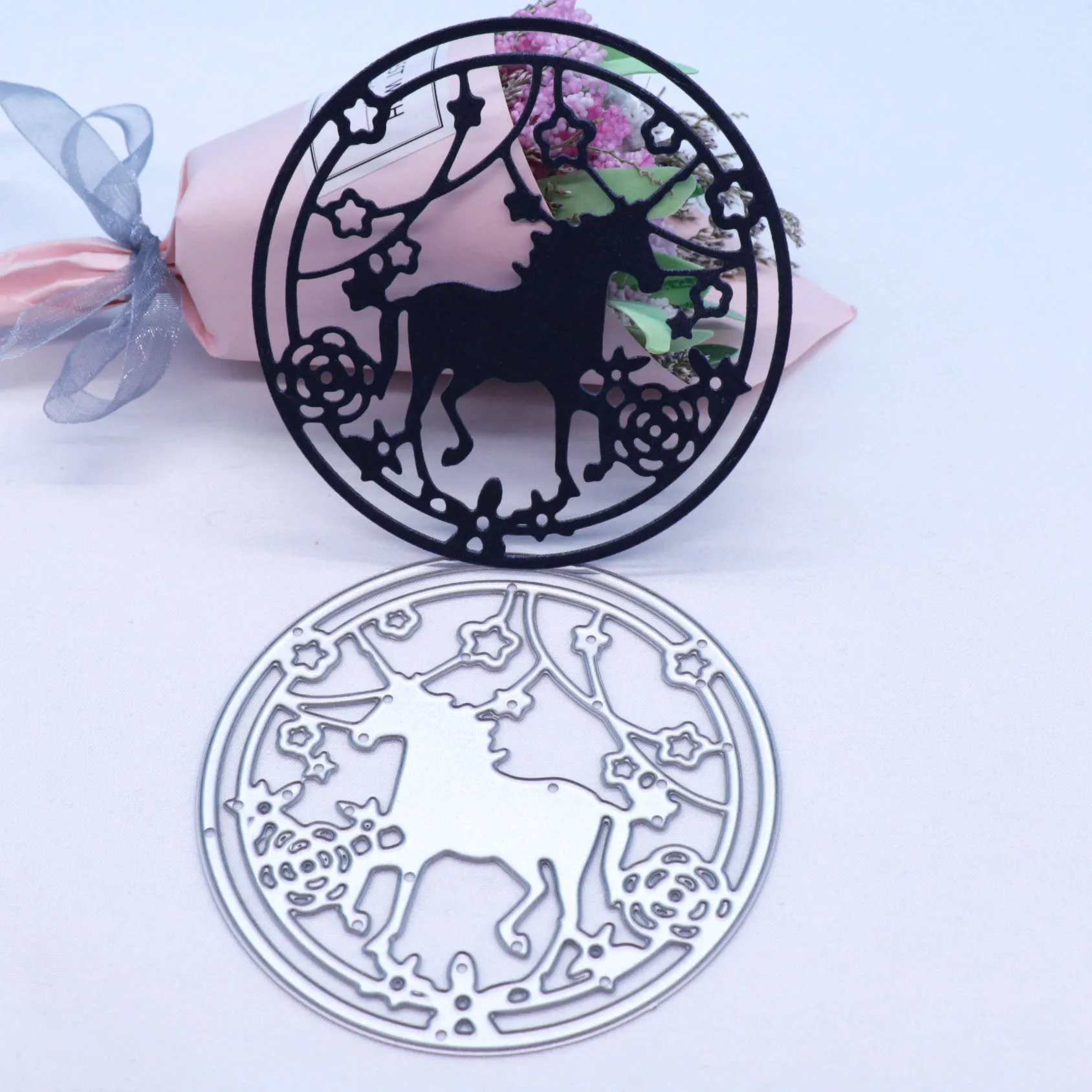 Horse Embossing Scrap Planner Dies Metal Craft Die Scrapbooking Cutting Dies Card Making Mold
