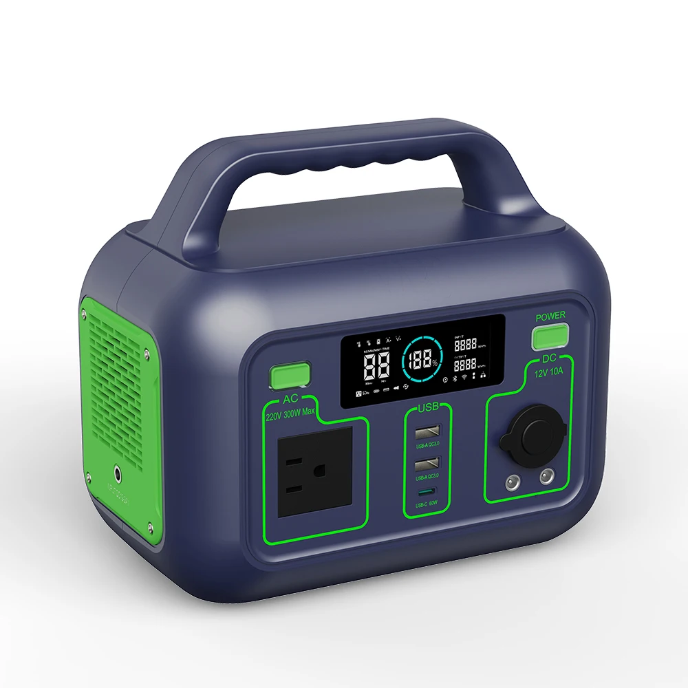 Cheap Price Small Whole House Camping Outdoor Lithium Energy Storage Portable Solar Generator Power Banks 300w Power Supply