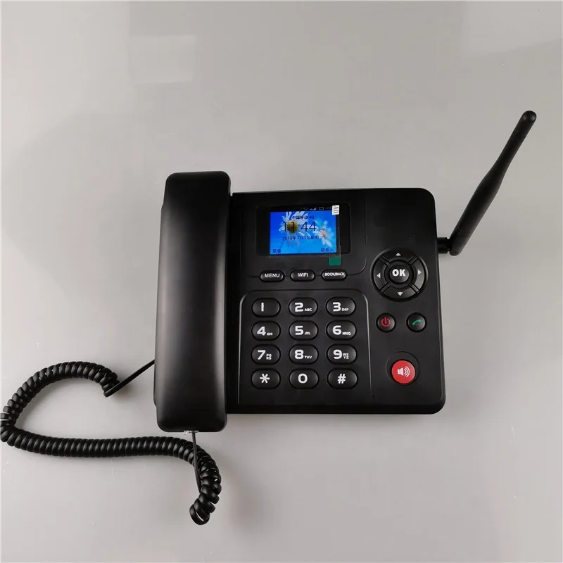 4G LTE sim card wireless desktop phone