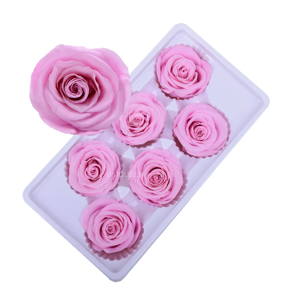 
Culinan Wholesale 5-6Cm Flower Eternal Roses Preserved Rose Immortal Preserved Flower Diy Christmas Teachers Day 