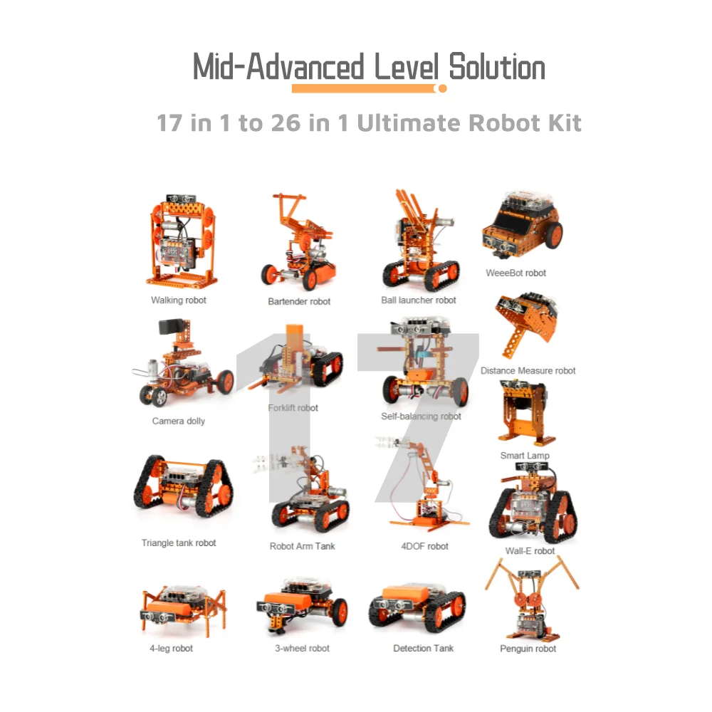 Intelligent Arduno Robotstorm Programmable Educational Customization Robots Kit