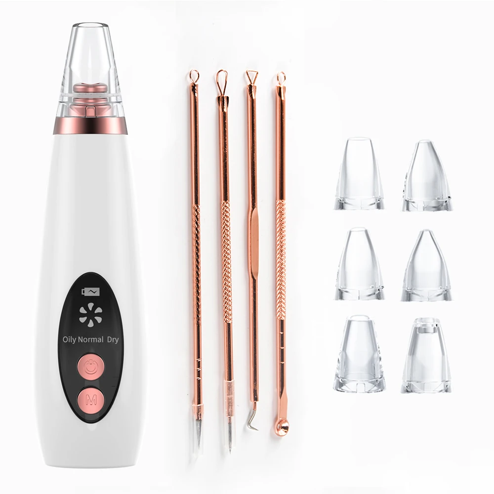 deep cleaning microdermabrasion sucker device blackhead remover pimple face pore vacuum cleaner