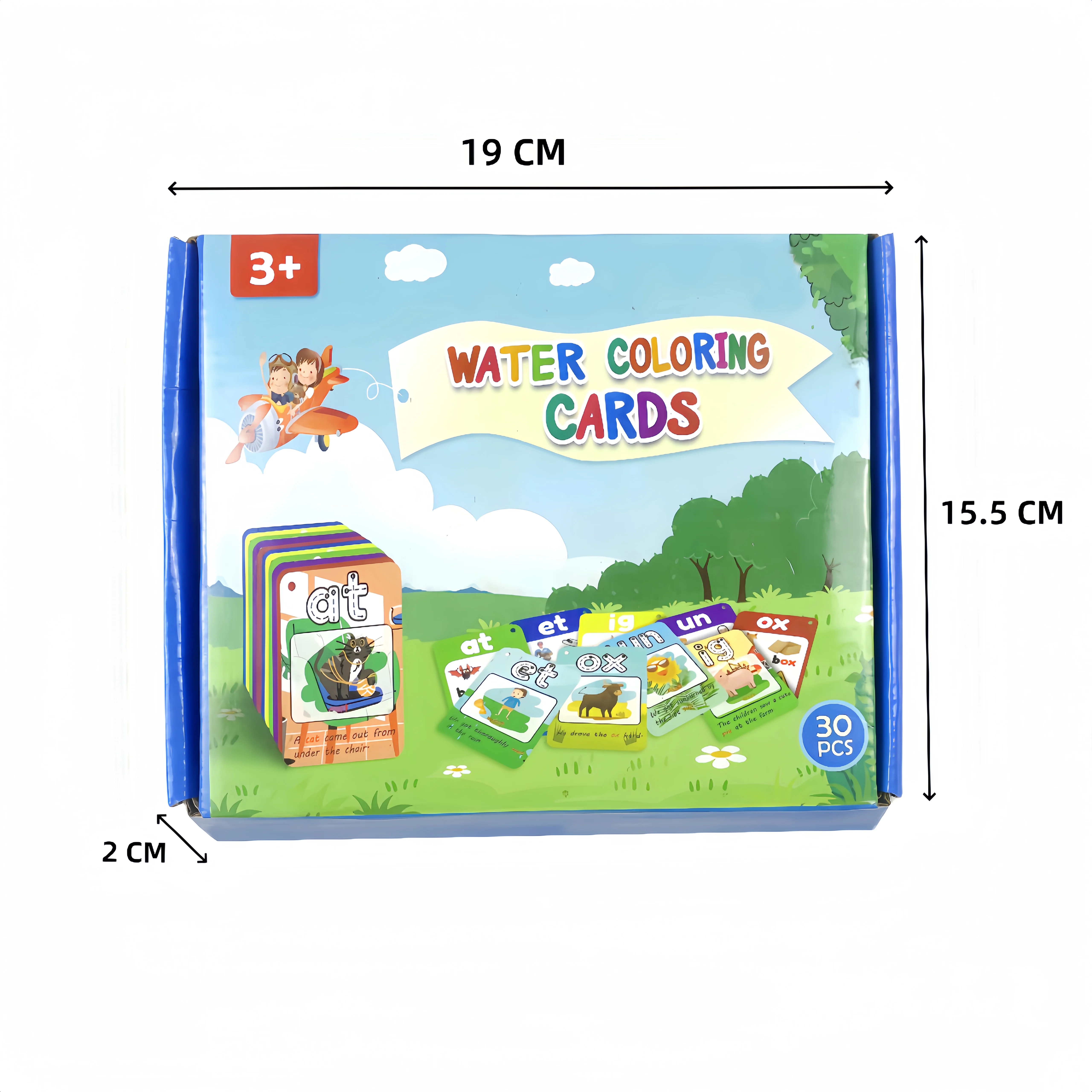 Mess free graffiti reusable magical coloring book water painting card books for children birthday