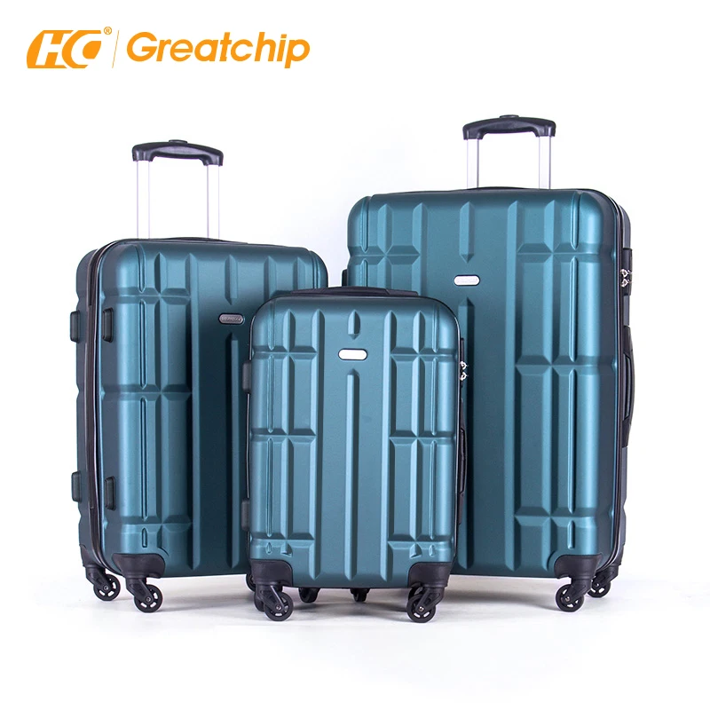 
Abs custom cabin trolley hard shell suitcases carry-on travelling bags luggage sets 